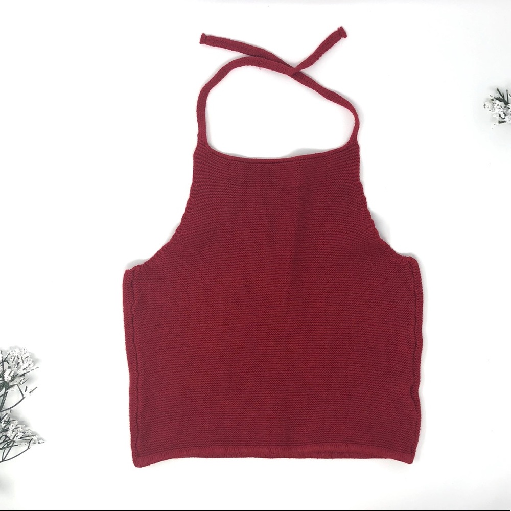 Brandy Melville Knit Halter Top